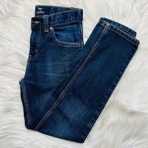 Wonder Nation Slim Jeans Dark Wash Size 10 - Picture 1 of 4